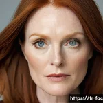 Home 18 Julianne Moore의 나이에 따른 역할 선택 - Here are three detailed image generation prompts in English, inspired by Julianne Moore's career and...